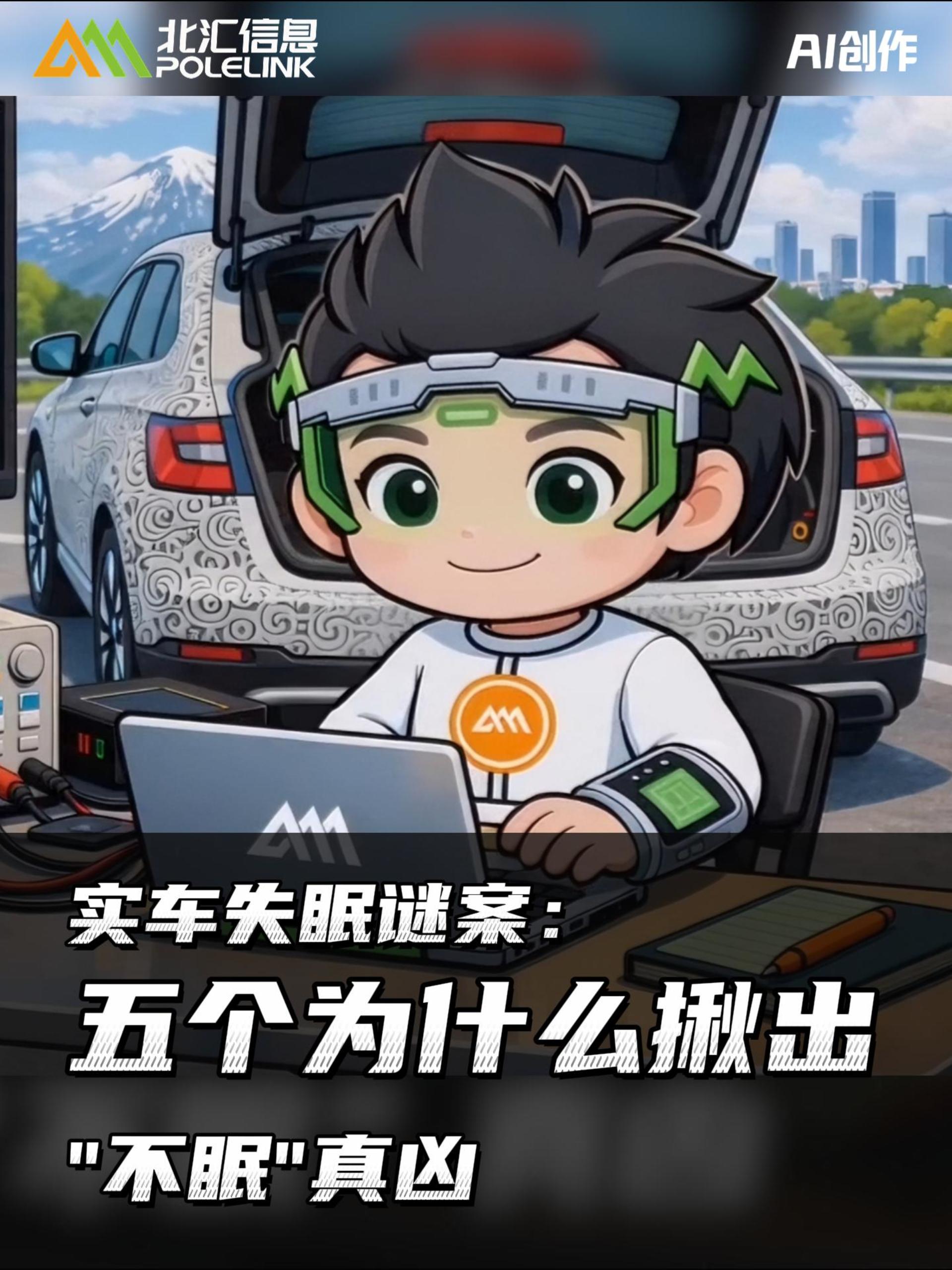 实车失眠谜案：五个为什么揪出不眠真凶#小北同学 #汽车总线 