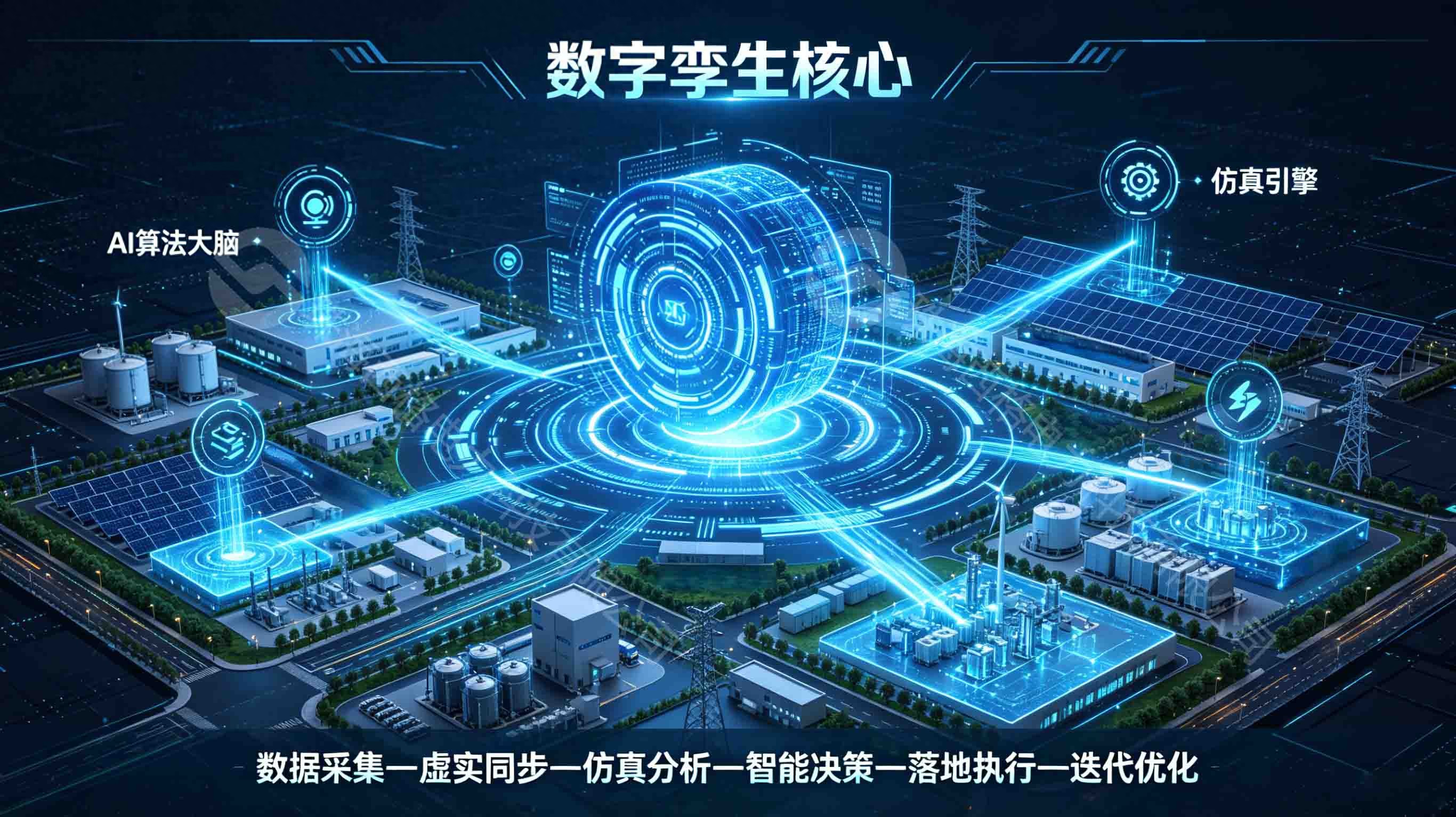 数字孪生应用：源网荷储<b class='flag-5'>全</b><b class='flag-5'>生命周期</b><b class='flag-5'>管理</b>