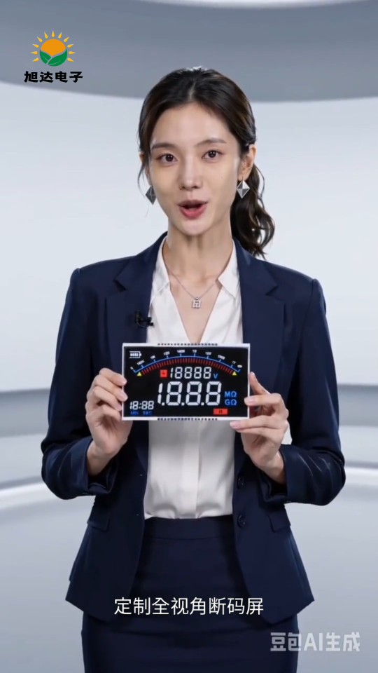 va段码屏有哪些优点，宁波旭达电子为您讲解#段码屏 #断码屏 #段码屏定制 #