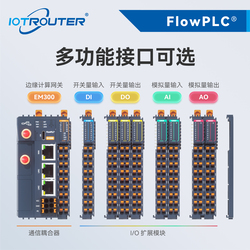 EM300六合一FlowPLC网关：99%PLC协议+16模块热插拔+断网续传，一台顶四台#工业物联网
 