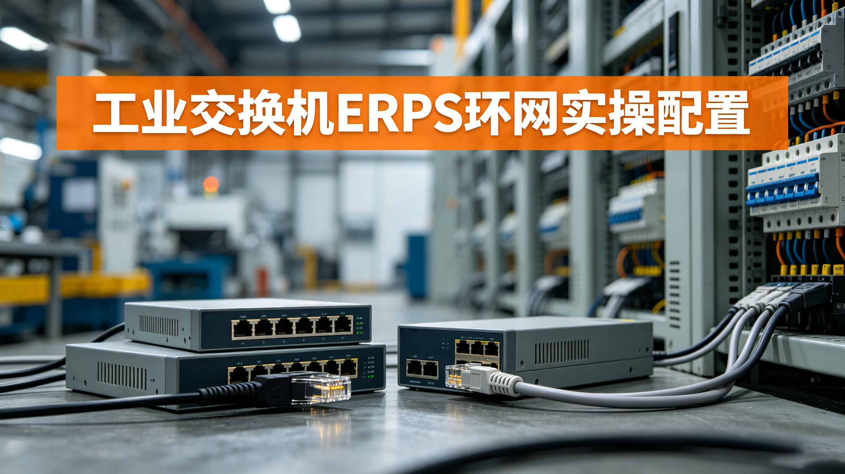 工业交换机ERPS 环网实操配置，工控现场组网必学#ERPS #工业交换机 #交换机 #工业自动化 #环网 