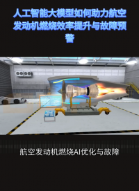 航空发动机燃烧AI优化与故障预测系统已融合人工智能大模型软件平台