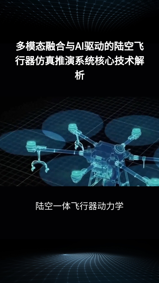 陆空一体飞行器动力学大模型仿真推演系统融合人工智能AI软件平台