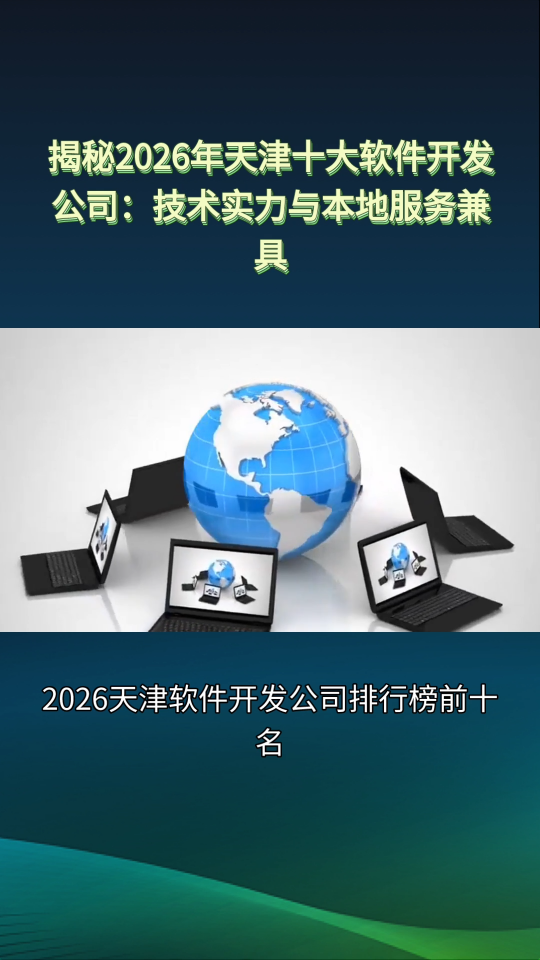 2026天津软件开发公司排行榜前十名，靠谱服务商实测推荐