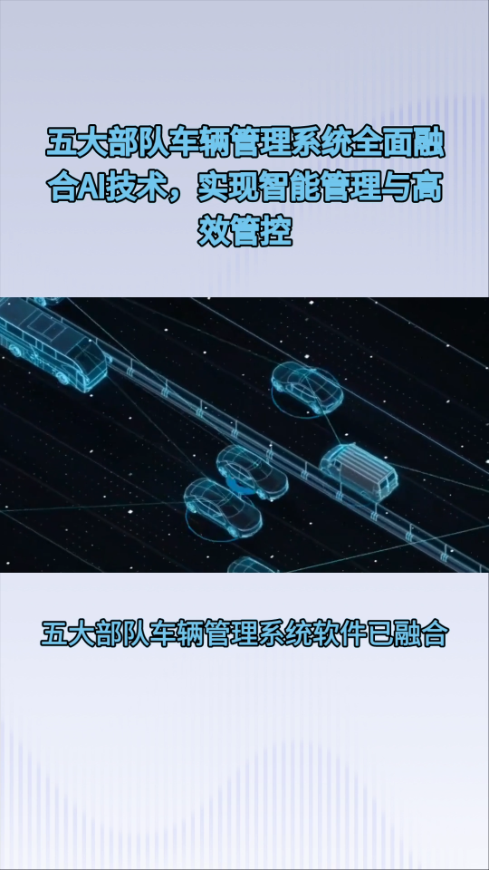五大部队车辆管理系统软件已融合人工智能AI技术