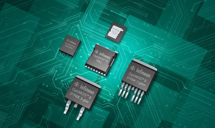 英飞凌OptiMOS™ 8 100V功率MOSFET，适用于电机驱动与电池保护应用