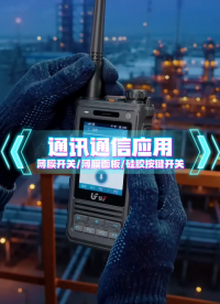 通讯通信场景应用~自主研发+来图来样制造+高端定制 #薄膜开关#硅胶按键开关#薄膜面板 