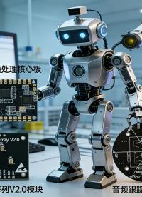 不用写算法！AR1105 模组，轻松实现机器人 360° 闻声定位#人工智能 #嵌入式开发 #电子工程师 
