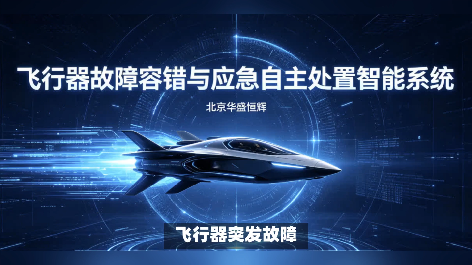 飞行器故障容错与应急自主处置大模型人工智能AI系统平台软件