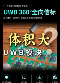 爱蓝信科技UWB全向信标B #UWB 信标 #嵌入式开发 #机器人定位 #信号模块 #爱蓝信科技 