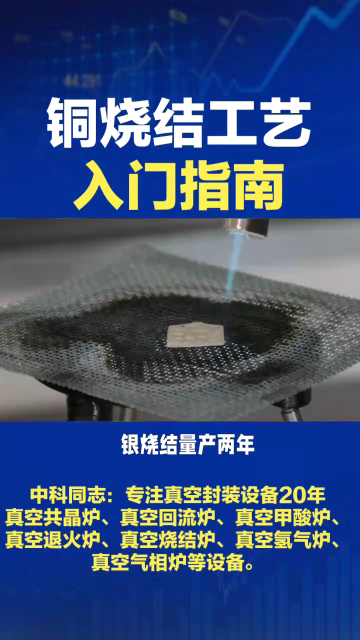 铜烧结工艺入门指南：功率半导体封装的下一个必修课