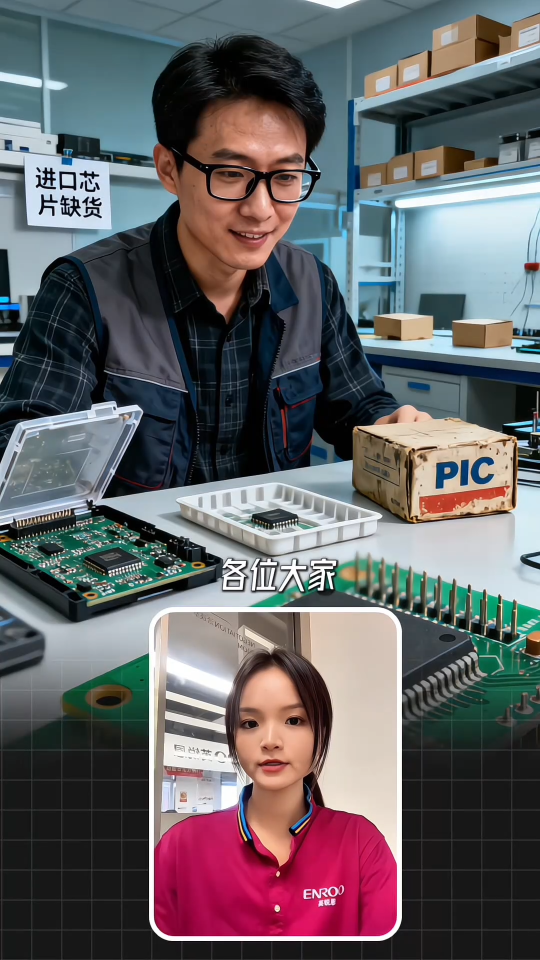 微芯PIC单片机缺货涨价断供，英锐恩EN35系列MCU芯片完全无缝兼容替代PIC芯片！#微芯MCU兼容替代 