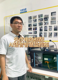 光伏电站标配，AI 语音智慧监控柜