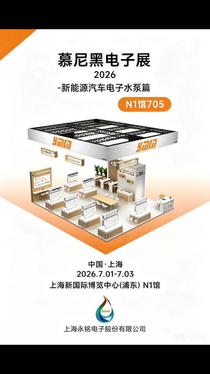慕尼黑电子展前瞻｜车载电子水泵高抗震车规电容方案亮相#慕尼黑上海电子展#固液混合电容#新能源汽车热管理
 