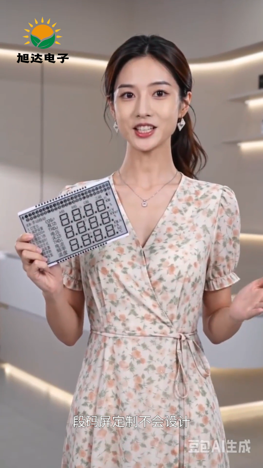 想定制段码屏，不会设计怎么办。宁波旭达电子为您讲解。#段码屏定制 #段码屏 #断码屏 