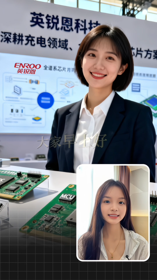 MCU/SOC/ASIC芯片配齐，英锐恩全谱系电动车充电器芯片选型一步到位，需要样片可以滴滴我安拉！