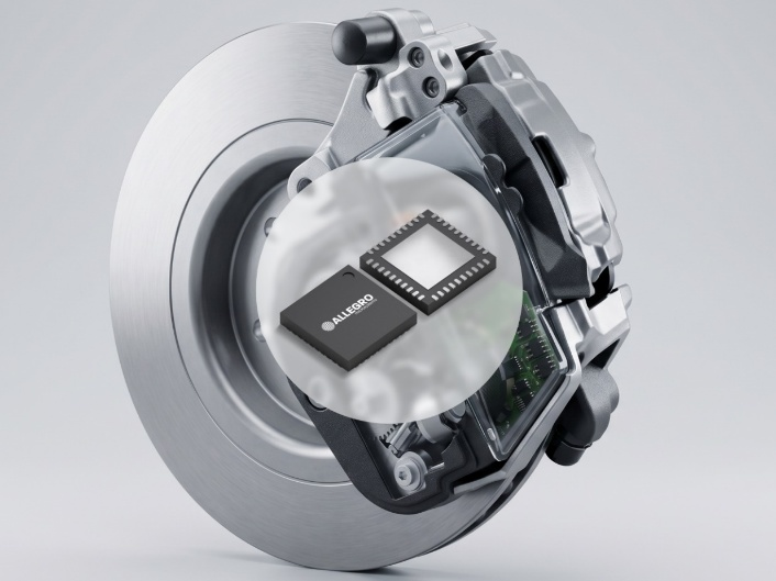 Allegro MicroSystems 推出首款集成轮速传感器接口的安全型PMIC, 专为电子机械制动系统打造