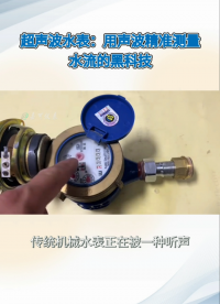 超声波水表：用声波精准测量水流的黑科技#农业物联网 #专科生 #plc教学 #警车灯电路 #溶氧仪校准 