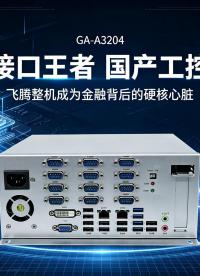 接口王者・国产工控：飞腾整机成为金融背后的硬核心脏#工控机 #国产工控机 #飞腾工控机 