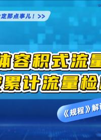 《JJG 667-2025 液体容积式流量计检定规程》解读第4期——按累计流量检定的方法 #流量计检定规程 