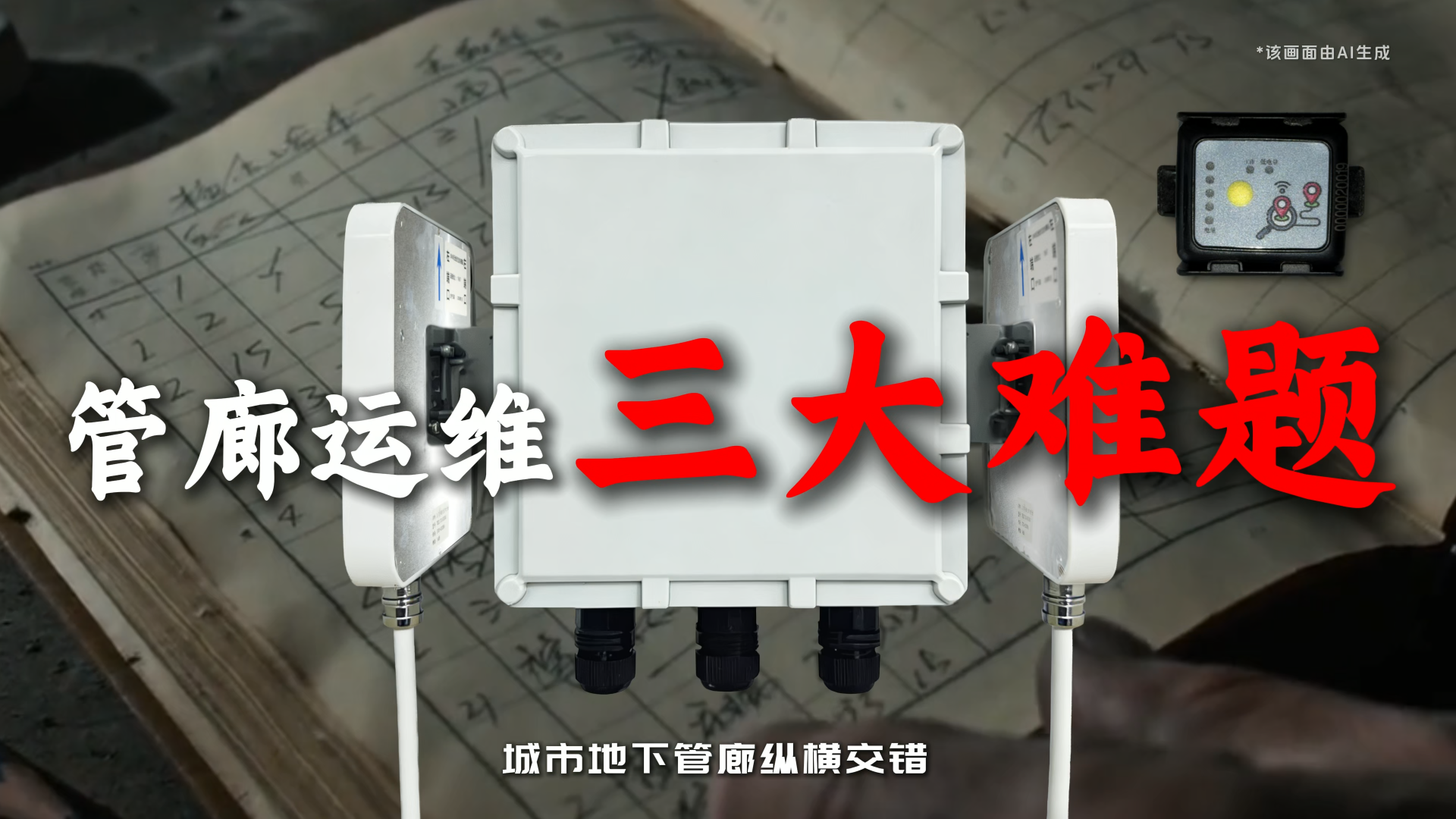 爱蓝信UWB定位全套硬件解决管廊隧道三大难#UWB定位 #物联网 