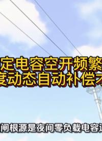 深夜固定电容空开频繁跳闸？换高精度动态自动补偿才是正解#无功补偿 #功率因数 #力调电费 #补偿电容 