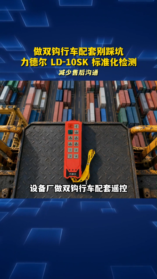 做双钩行车配套别踩坑！力德尔 LD-10SK 标准化检测