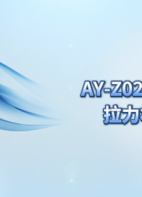 傲颖-AY-Z026-5 拉力机-ASTM D5035-产品参数