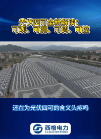 光伏四可全新解读：可观、可测、可调、可控