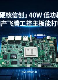 「硬核信创」40W 低功耗国产飞腾工控主板能打吗#工控主板 #国产主板 #飞腾主板 