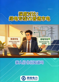 深度对比：绿电专线 VS 普通市电