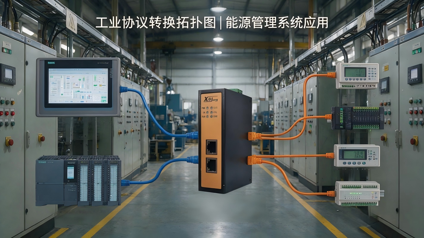EtherCAT转Profinet网关｜工业能源管理高效互通设备