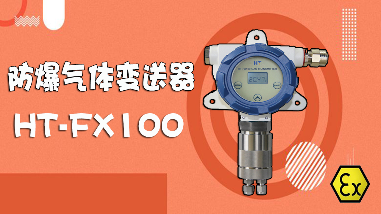 HT-FX100 防爆气体变送器｜Exd IIC T6，化工高危工况在线监测#仪器仪表
 #防爆氧分析仪
 