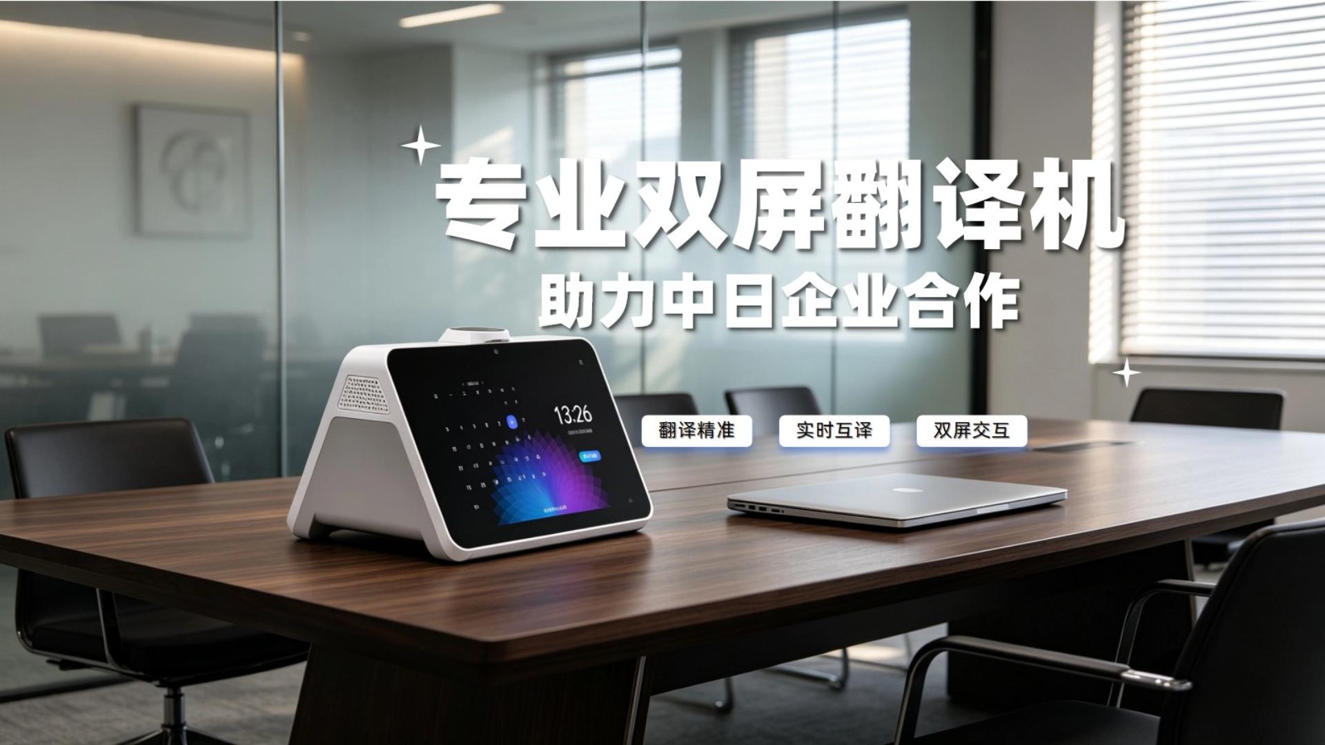 外贸工厂接待日籍客户实景洽谈📝 语言不通再也不是合作阻碍！
视美泰双屏翻译机专属商用配置，赋能中日跨境商务合
