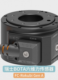 瑞士BOTA Rokubi Gen A 紧凑型高精度六维力扭矩传感器