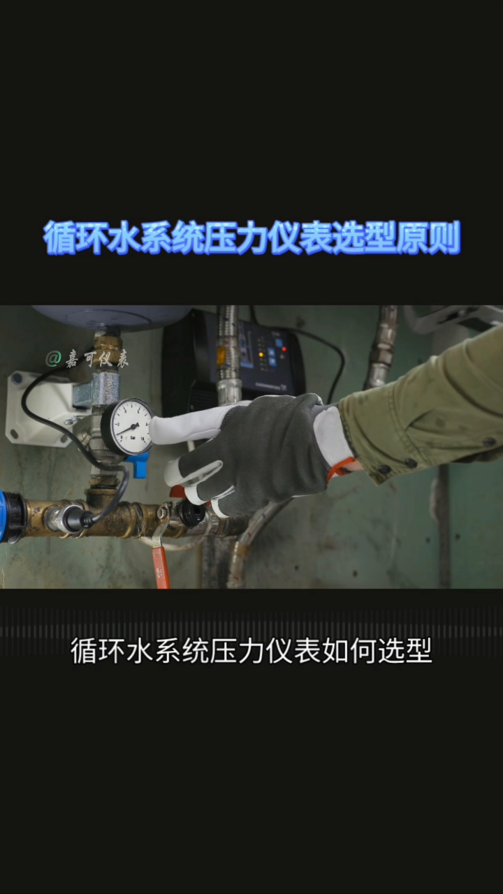 循环水系统压力仪表选型原则#农业物联网 #专科生 #plc教学 #警车灯电路 #溶氧仪校准 #智慧能源 