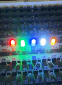 海隆兴光电推荐5mm直插式led灯珠红绿蓝白www.hlx-led.cn