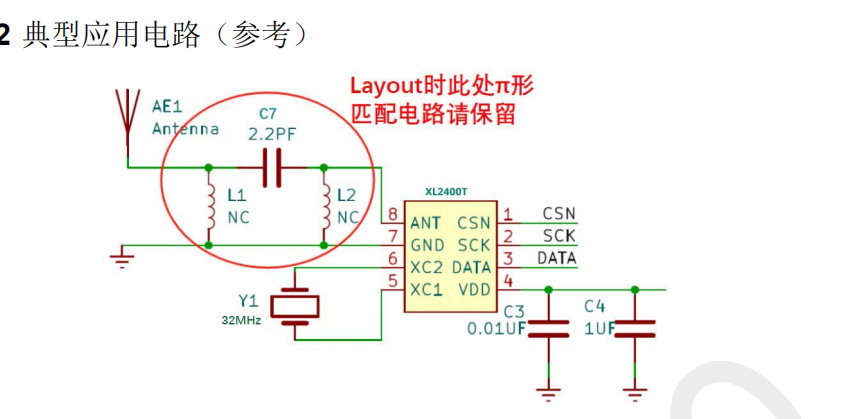 芯岭技术XL2400T单片无线收发芯片的特点和应用