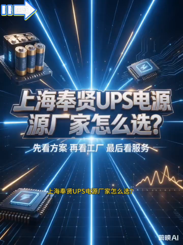 奉贤本地UPS厂家怎么判断专不专业？看对接时问不问这组数据
