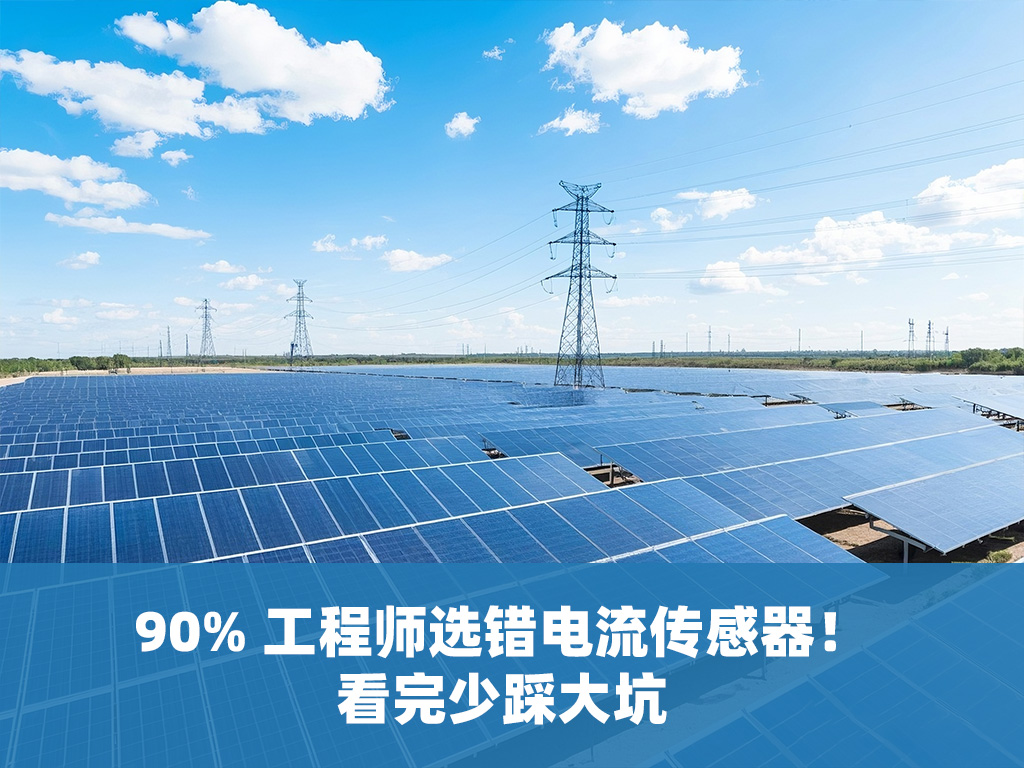 从“量程够用”到系统误差：新能源电流传感器怎么选？# 新能源# 