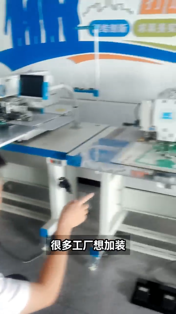 箱包同步车配阿童木缝纫底线断线感应器，高速缝纫检测稳定不误报#缝纫车间自动化 #花样机配件 #缝制设备传感器 