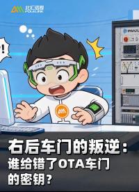 右后车门为什么“拒绝升级”？指令正确，还是校验失败？小北和PiHoo带你拆解OTA测试场景#北汇信息 