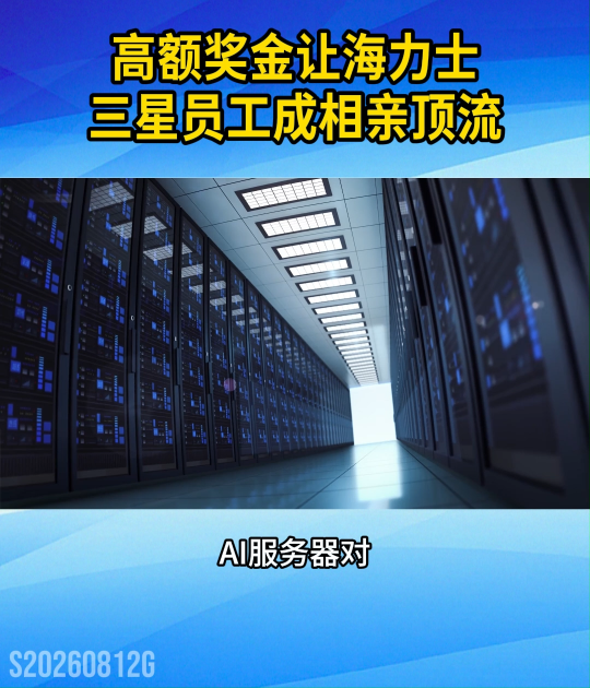 奖金达370万！三星、SK海力士员工跻身婚恋市场“顶流”#内存芯片#三星#AI#SK海力士
 
