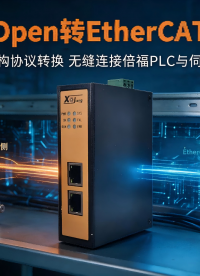 CANopen转EtherCAT网关伺服驱动通讯方案