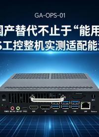 国产替代不止于能用：飞腾OPS工控整机实测适配能源与教育#工控机 #国产工控机 #飞腾工控机 