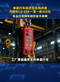 单梁行车经济型无线改造，力德尔LD-8SK一发一收368元