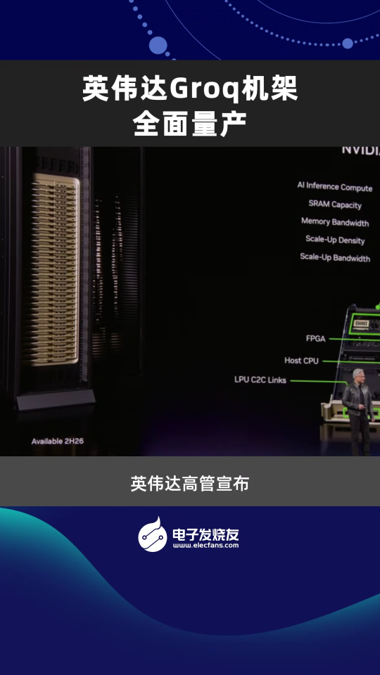 英伟达Groq机架全面量产