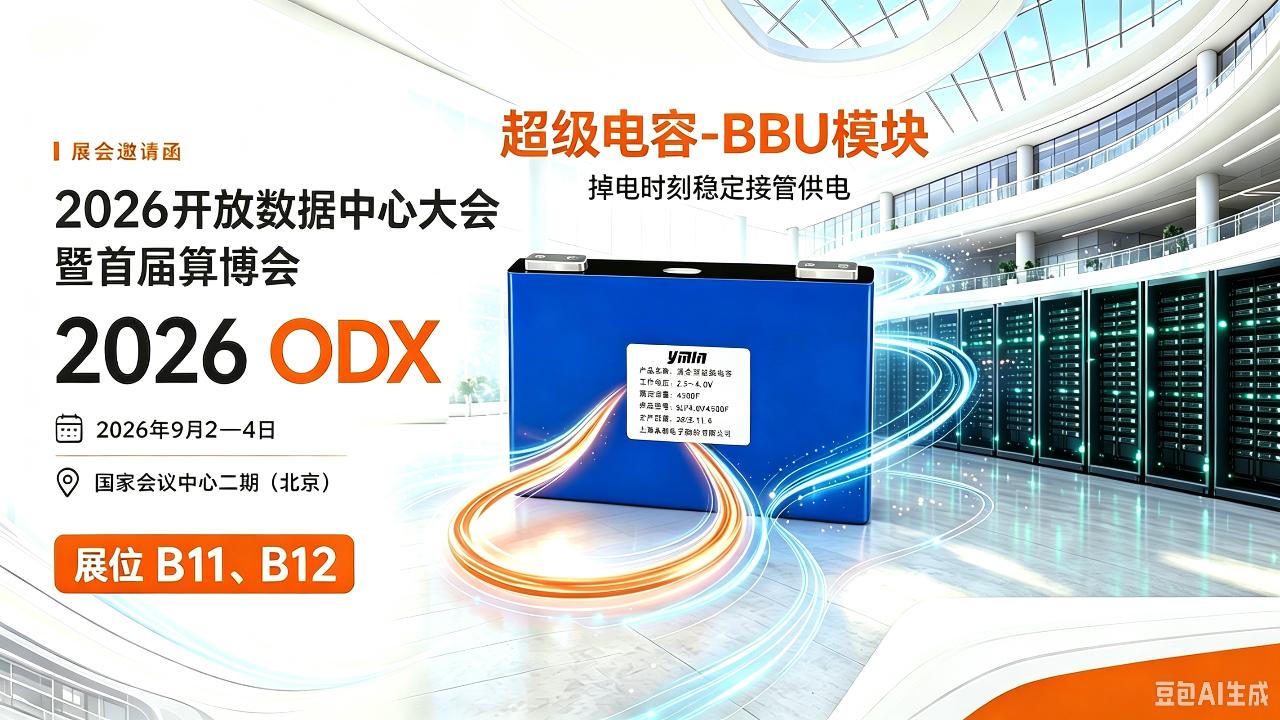 AI服务器BBU新物种：永铭SLF系列超级电容，毫秒级响应杜绝算力中断
#BBU备用电源 #AI服务器 