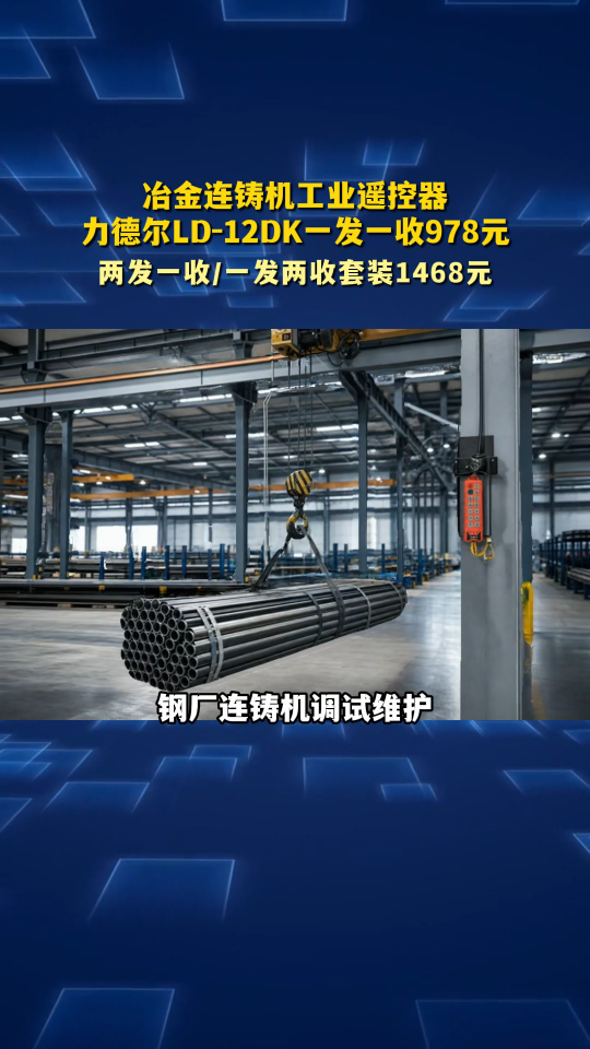 冶金连铸机工业遥控器，力德尔LD-12DK一发一收978元#工业遥控器 