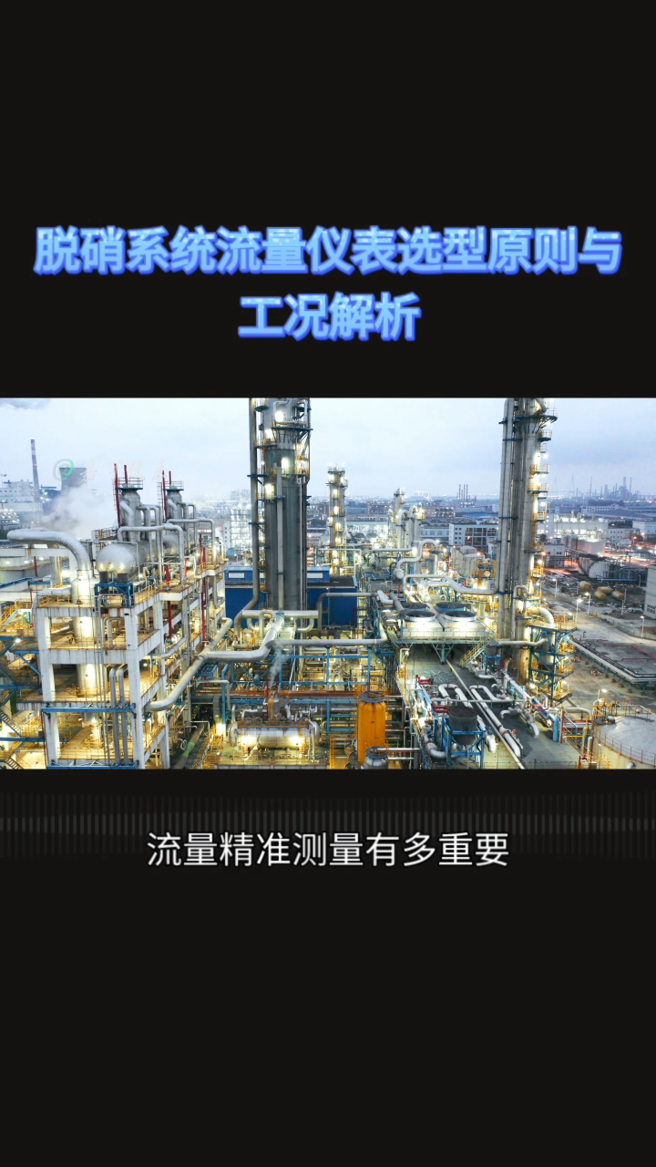 脱硝系统流量仪表选型原则与工况解析#农业物联网 #专科生 #plc教学 #警车灯电路 #溶氧仪校准 #手套箱 